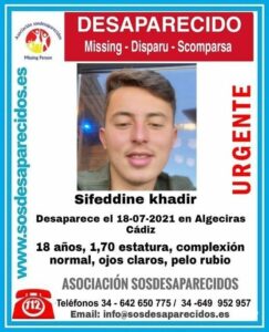 Buscan a un joven de 18 años desaparecido en Algeciras
