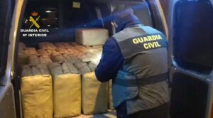Intervienen tres toneladas de hachís a una red con ramificaciones en el Campo de Gibraltar