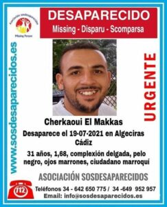 Buscan a un hombre de 31 años desaparecido desde el lunes en Algeciras