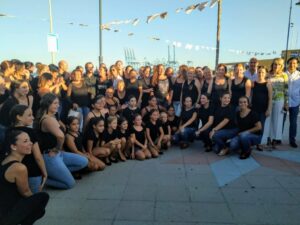 La playa del Rinconcillo acoge el Flashmob del VI Encuentro Internacional Paco de Lucía