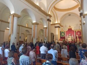 Algeciras se rinde ante la Virgen del Carmen en el día de la festividad de la patrona