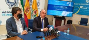 El alcalde de Madrid apoya el proyecto del ramal ferroviario en su visita al Ayuntamiento de Algeciras