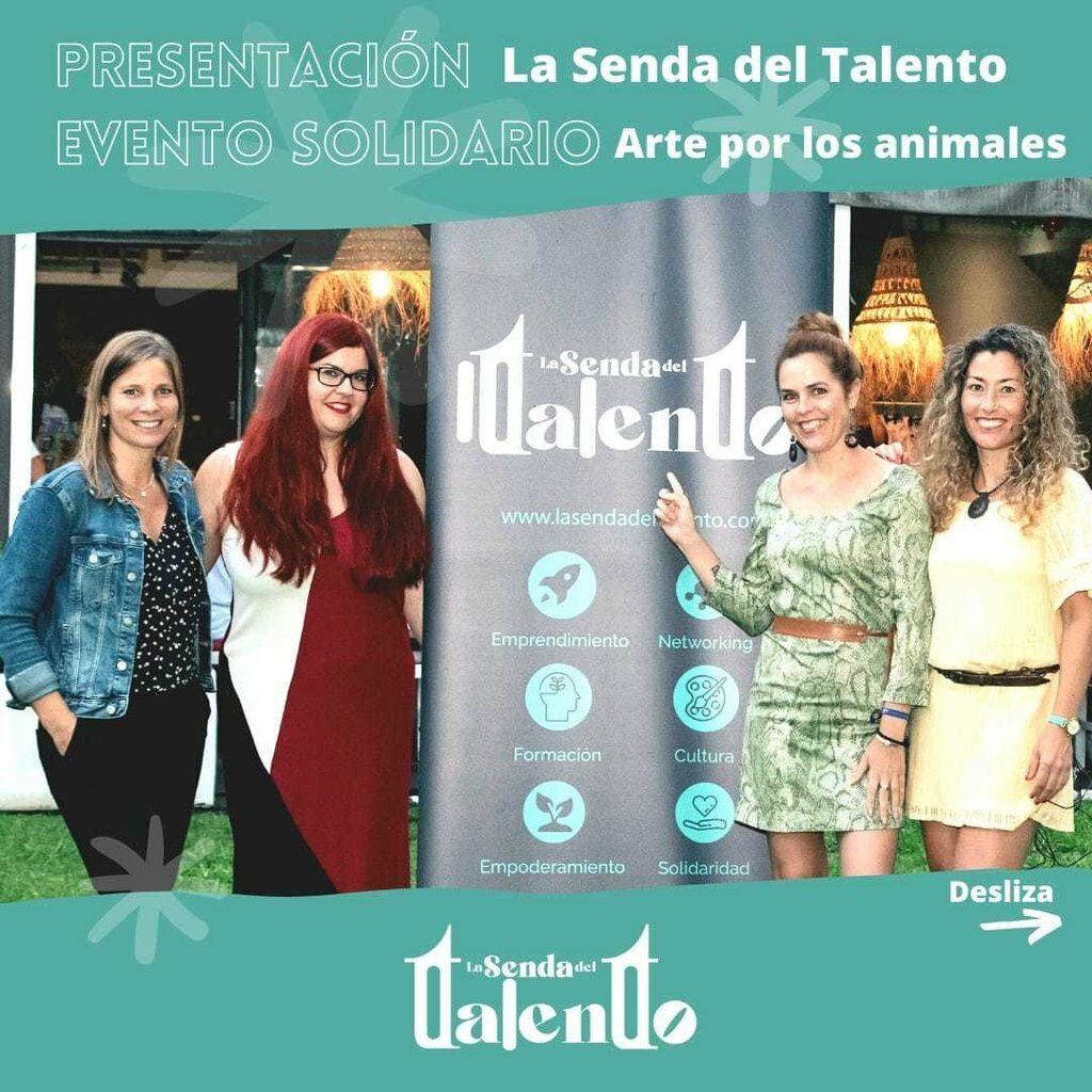 Éxito en la presentación del proyecto Arte por los animales" impulsado por el colectivo: La senda del Talento.