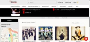 El baile ya danza en el Centro Comercial Virtual del campo de Gibraltar