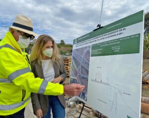 Ana Mestre destaca el compromiso de la Junta para mantener y mejorar la A-381