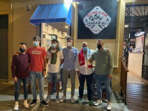 El equipo de gobierno asiste a inauguración del Bistro Bar Calle 13 en Algeciras