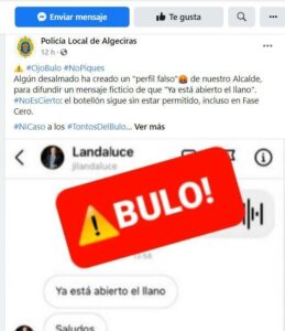 Unos dos mil jóvenes acudieron ayer a una falsa convocatoria de botellón en el Llano amarillo