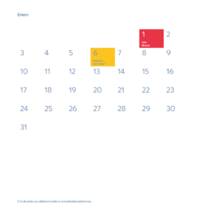 Calendario laboral de 2022: estos son los días festivos y los puentes que vienen