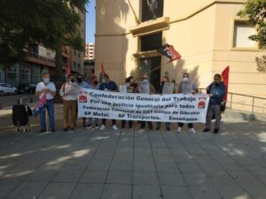 CGT Campo de Gibraltar  ha querido poner en evidencia que el poder judicial protege a las élites y a la patronal