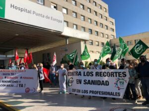 CSIF clama contra la reducción de 8.000 profesionales en el SAS y pide una sanidad pública de calidad