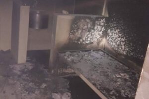 Incendio y evacuación del centro de menores de La Marchenilla