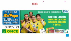 La ONCE reparte 350.000 euros en el Centro Comercial Puerta Europa