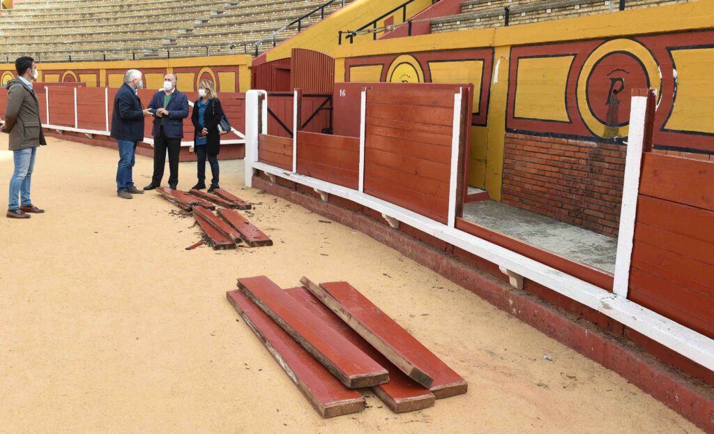 Obras de modernización de la Plaza de Toros Las Palomas"