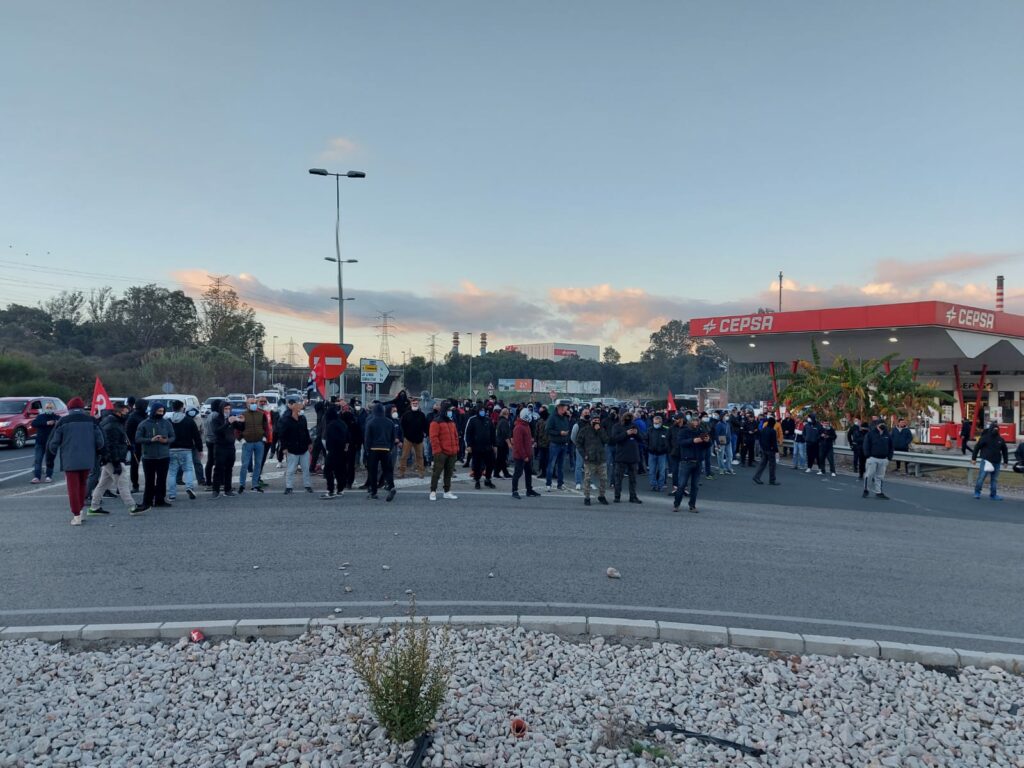 "En ningún momento ha habido en esta zona ningún acto violento desarrollándose la jornada de huelga"