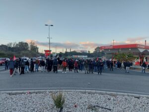 "En ningún momento ha habido en esta zona ningún acto violento desarrollándose la jornada de huelga"