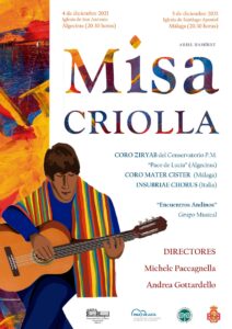 Algeciras podrá vivir una Misa Criolla gracias al el Coro Ziryab" del Conservatorio P.M."Paco de Lucía"