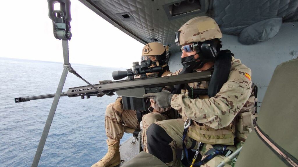 La Fuerza de Protección de la Armada afina la puntería