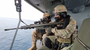 La Fuerza de Protección de la Armada afina la puntería