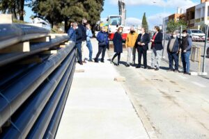 Inicio de las obras de mejora de la red de abastecimiento en Donantes de Sangre