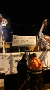 Los buzos van a la huelga en el Puerto de Algeciras