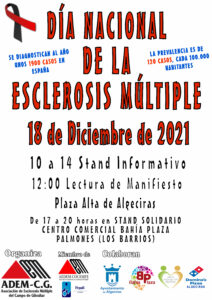 18 de Diciembre, Dia Nacional de la Esclerosis Múltiple.