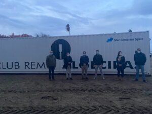 Los delegados de Deportes y Playas muestran su apoyo al nuevo Club de Remo Algeciras