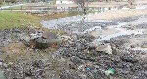 Agaden denuncia "un brutal vertido" de fecales en El Rinconcillo