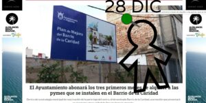 El Ayuntamiento abonará los tres primeros meses de alquiler a las pymes que se instalen en el Barrio de la Caridad