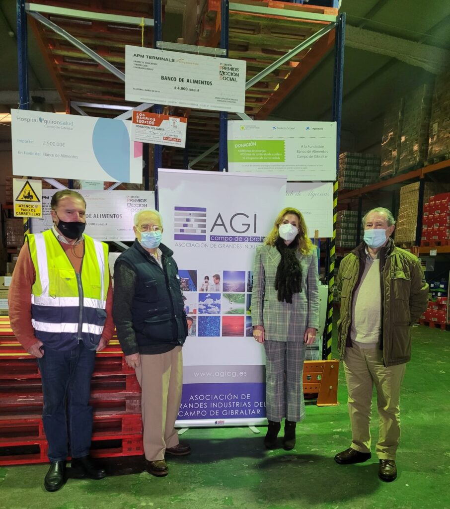La AGI colabora con el Banco de Alimentos del campo de Gibraltar