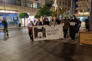 Un siglo sin tren retoma un año más sus reivindicaciones