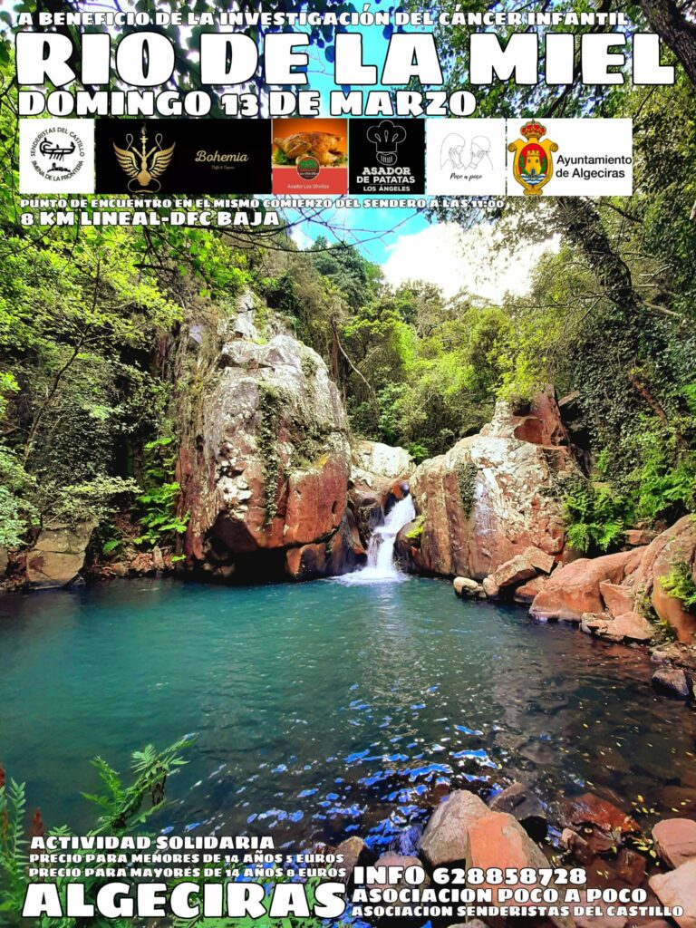 Ruta solidaria por el Río de la Miel en beneficio de la investigación del cáncer infantil
