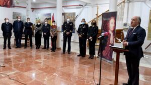 El alcalde inaugura la exposición Blas de Lezo: el valor del medio hombre"