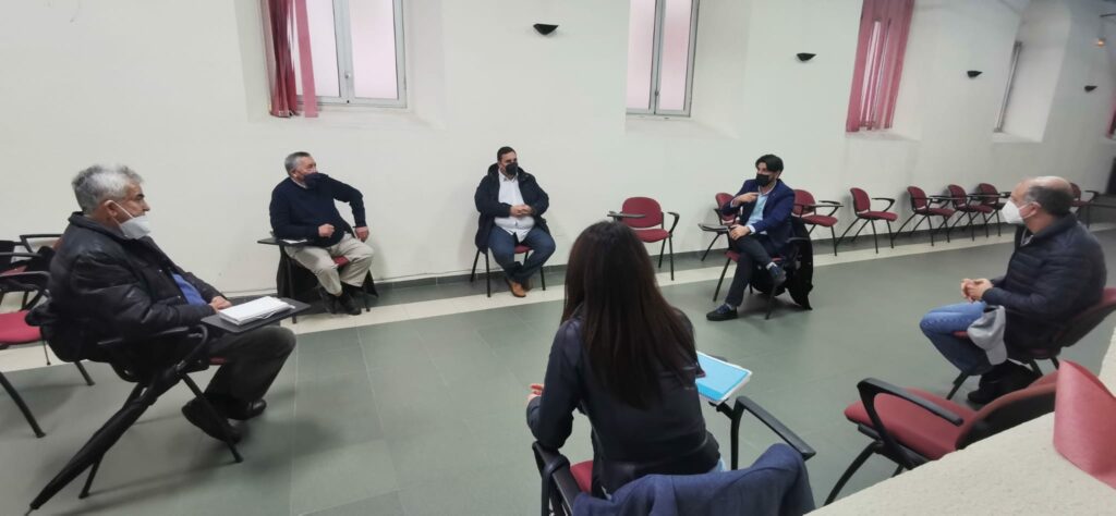 Sergio Pelayo reúne a las asociaciones comerciales del área del Centro Comercial Abierto para aunar esfuerzos.