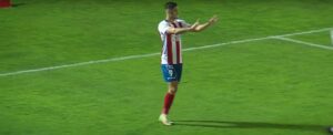 El Algeciras vence 3-2 al Cornellà con un hat-trick de Roni