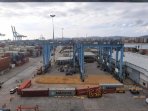 Doce nuevas grúas se instalarán en el puerto de Algeciras