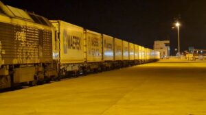 De Algeciras a Galicia, por fin salió el tren con la ruta ferroviaria más larga de carga refrigerada en España.