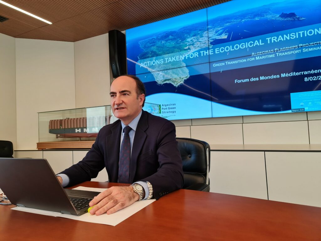 El presidente del Puerto de Algeciras interviene en el Foro de los Mundos Mediterráneos