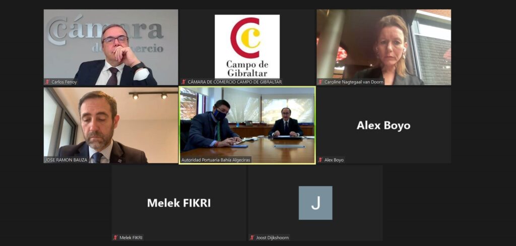 Cámara, Puerto y Europarlamentarios revisan la aplicación del sistema ETS en el transporte marítimo