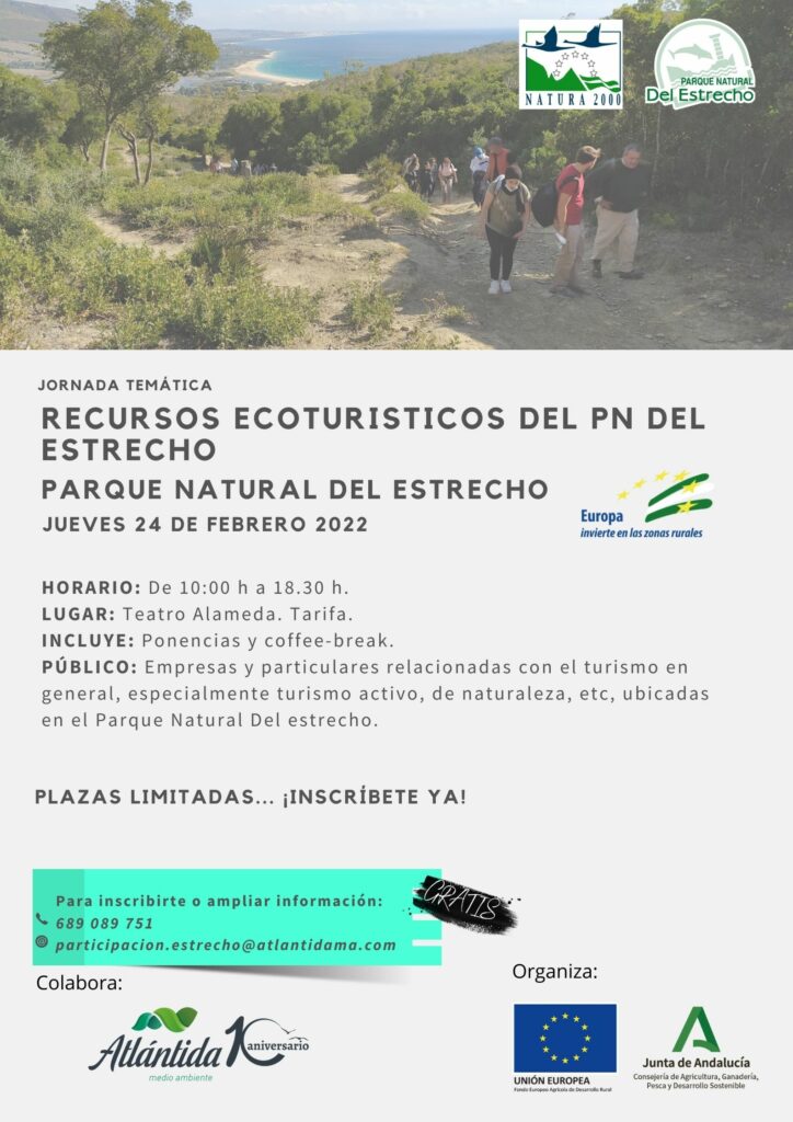 Nueva jornada temática de recursos ecoturísticos del Parque Natural del Estrecho