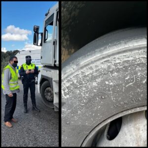 La Policía Local inmoviliza una cabeza tractora y formula 56 denuncias durante la campaña de control TRUCK & BUS