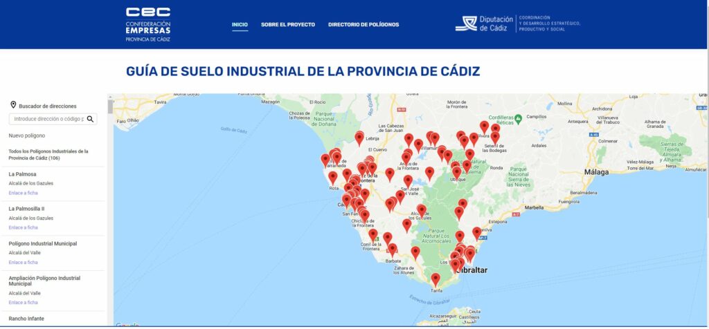 La CEC reedita su Guía del Suelo Industrial de la provincia con la información de 112 polígonos