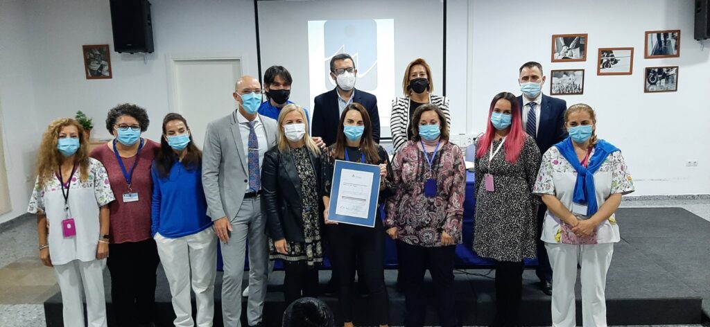 El centro FEGADI COCEMFE recibe el certificado de calidad sanitaria "ACSA"