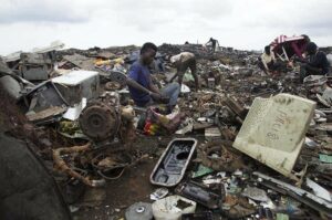 'Bombas de basura' para África