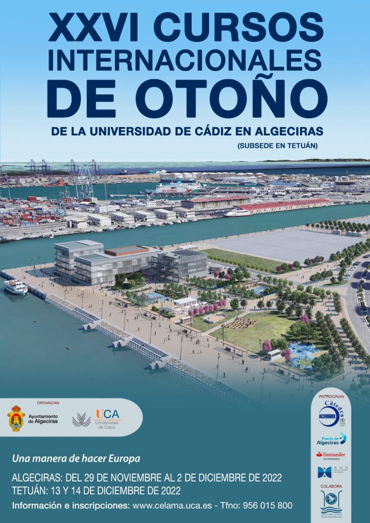 Cartel anunciador de los Cursos de Otoño de este año