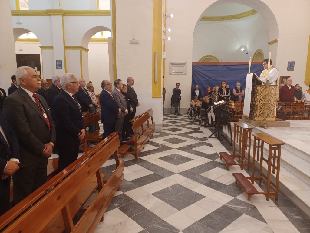 Imagen de los actos litúrgicos celebrados en las parroquias de La Palma y Las Colinas