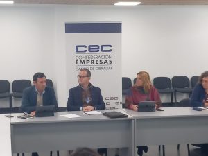 Inmaculada Olivero y Rodríguez Ros con la CEC Campo de Gibraltar