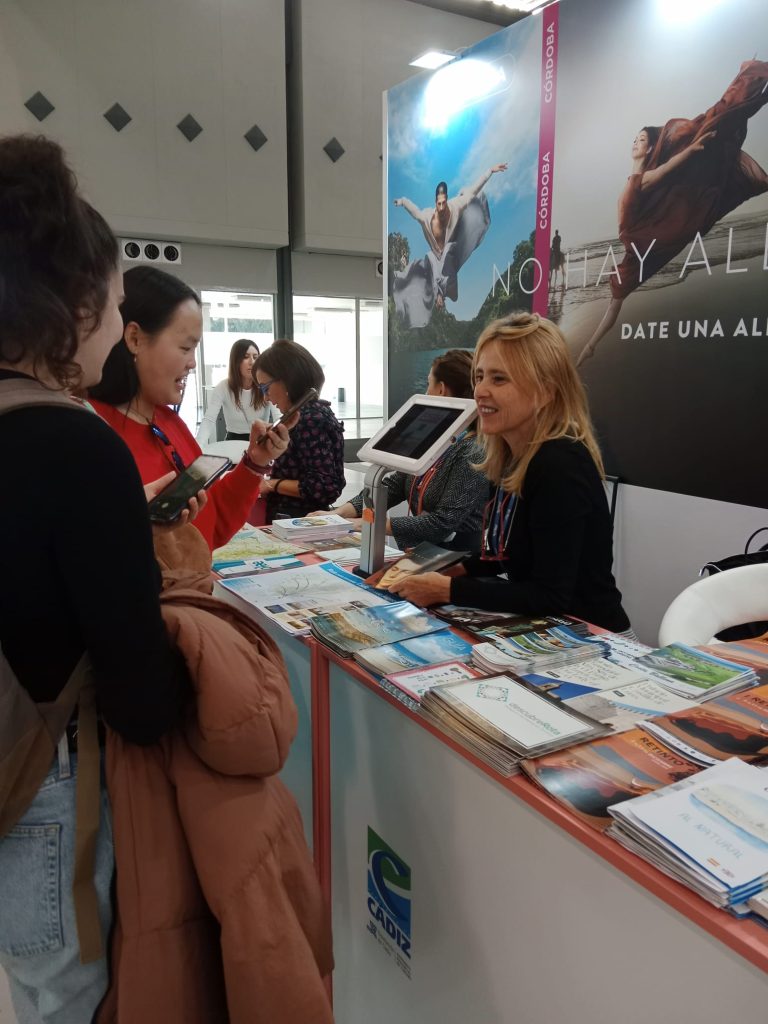 Imagen de la presencia algecireña en la feria que se celebra en Valladolid