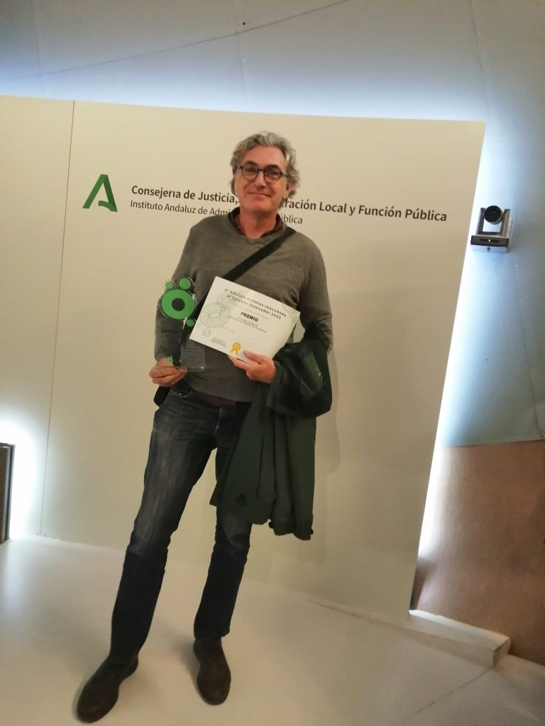 Antonio Jesús Bonet, ganador del premio