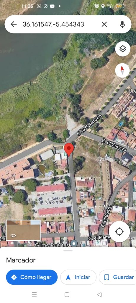 Vista en planta de la situación de las calles que va a unir la rotonda