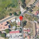 Vista en planta de la situación de las calles que va a unir la rotonda